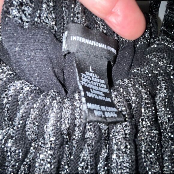 INC International Concepts Halter Knit Sleeveless Top - Picture 3 of 5